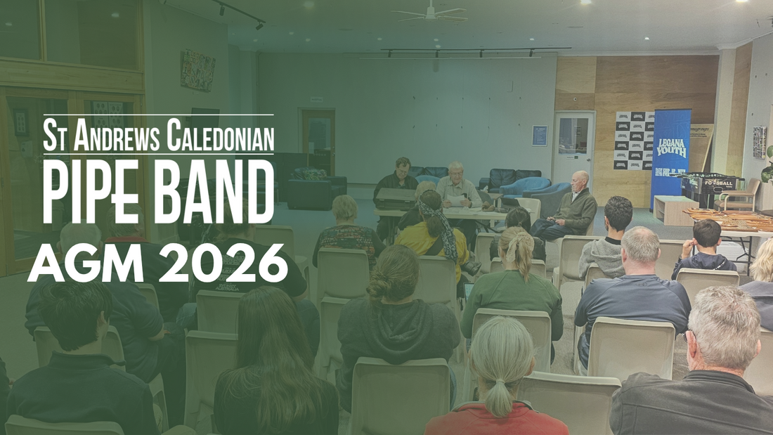 St Andrews Caledonian Pipe Band 2026 AGM